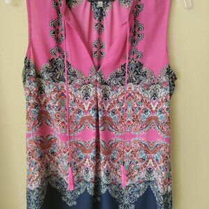 Sleeveless Tunic Top